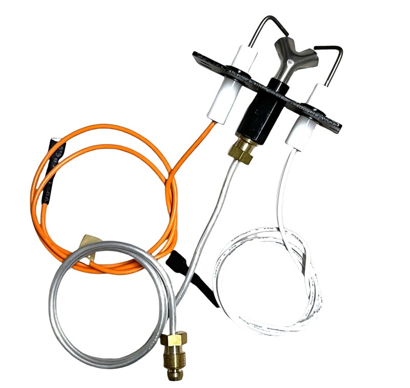 Viefow IPI Pilot Assembly 2090012 2202013 for Natural Gas QuadraFireHeatnGlo and Heatilator Fireplaces 