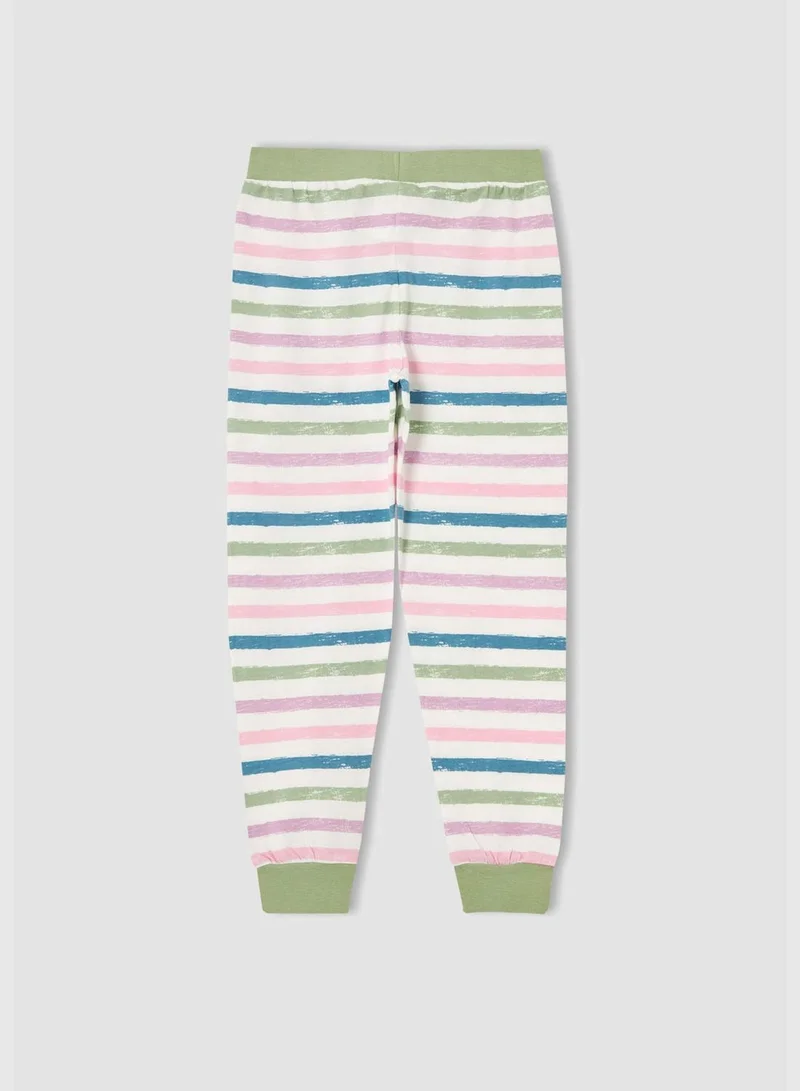 DeFacto Slogan Print Short Sleeve Pyjamas Set
