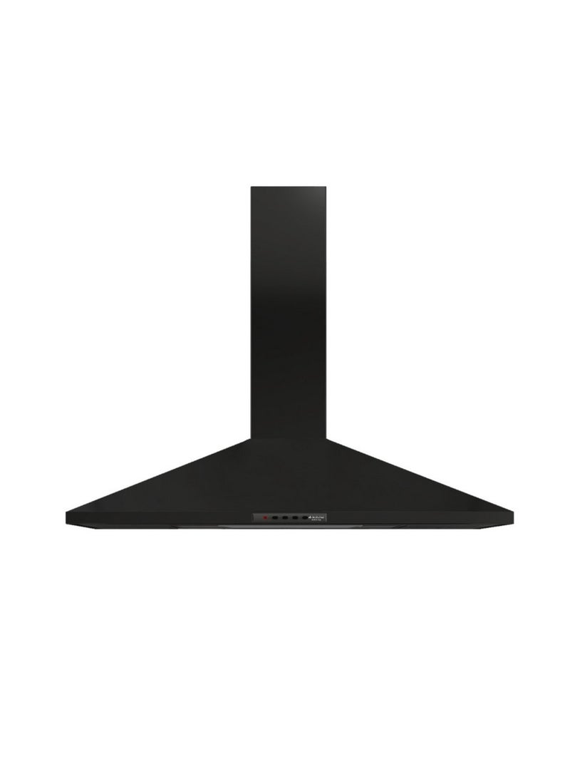 Turboline Turboline Hood 90 cm Black Pyramid - Air line plus . BL .90CM Italian. 