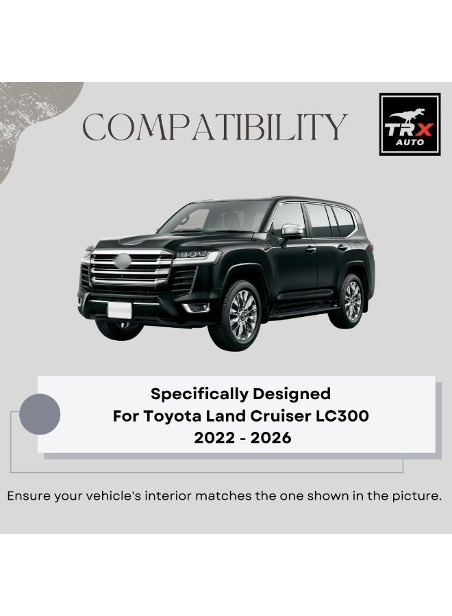 TRX AUTO Car Phone Holder for Toyota Land Cruiser LC300 2022–2026 | Custom Fit Dashboard Mount | Secure Grip, 360° Rotation, Anti-Slip Clip | Toyota Land Cruiser LC 300  Accessories - Image 3