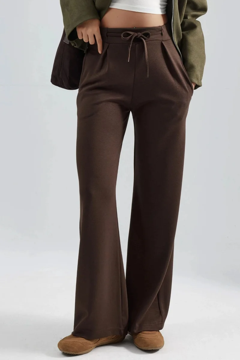 Hiccup Modal Touch Pleated Palazzo Pants Bersan Collection