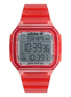 Men's Digital Square Shape Resin Wrist Watch AOST22051 - 48 Mm