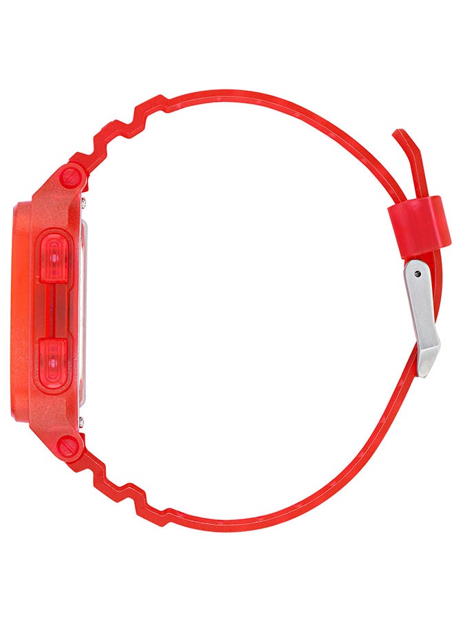 Adidas - Men's Digital Square Shape Resin Wrist Watch AOST22051 - 48 Mm - Image 1
