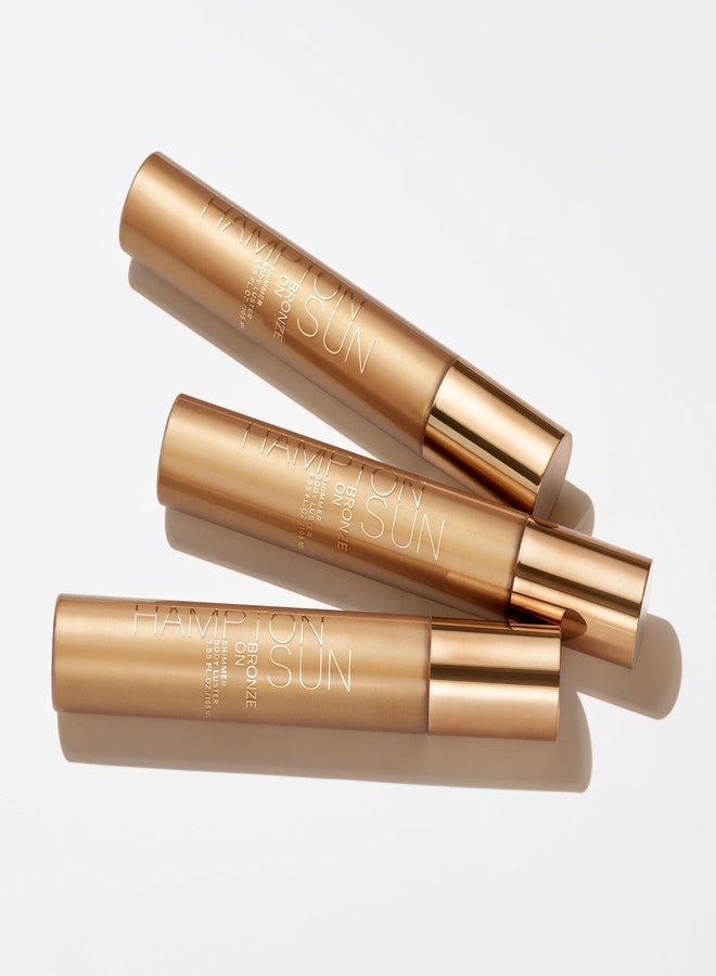 Hampton Sun Bronze-On Shimmer Body Luster | Instant Skin Perfecting Bronzing Gelée | Smooth, Radiant Finish | Deeply Hydrating and Firming | Blurs Over Skin Imperfections | Micro-Fine Golden Shimmer - Image 4
