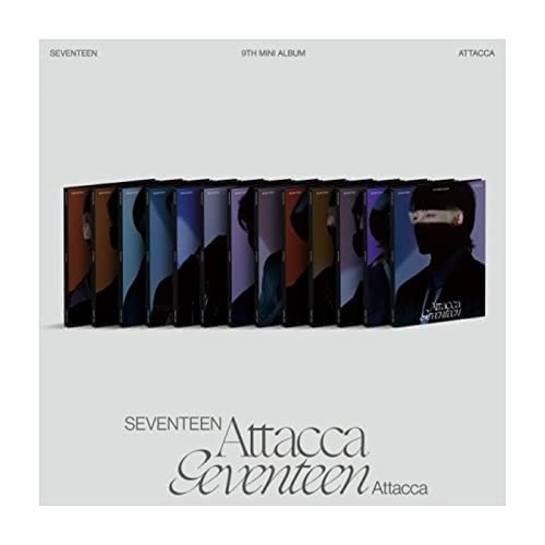 Seventeen Attacca 9th Mini Album Carat Version Random Cover CD + Booklet + Selfie PhotoCards + Lyric Book (RANDOM) - Image 1