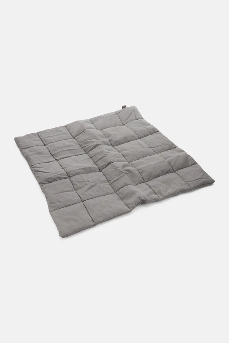 موي موتشو غطاء وسادة مبطن 45 × 45 سم، رمادي