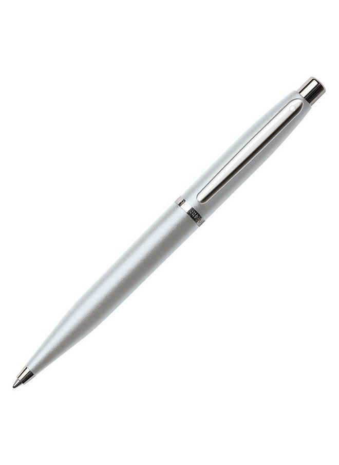 SHEAFFER - Sheaffer VFM 9400 Ballpoint Pen Silver with Chrome-Plated Trim | Premium Silver Ballpen - Image 1