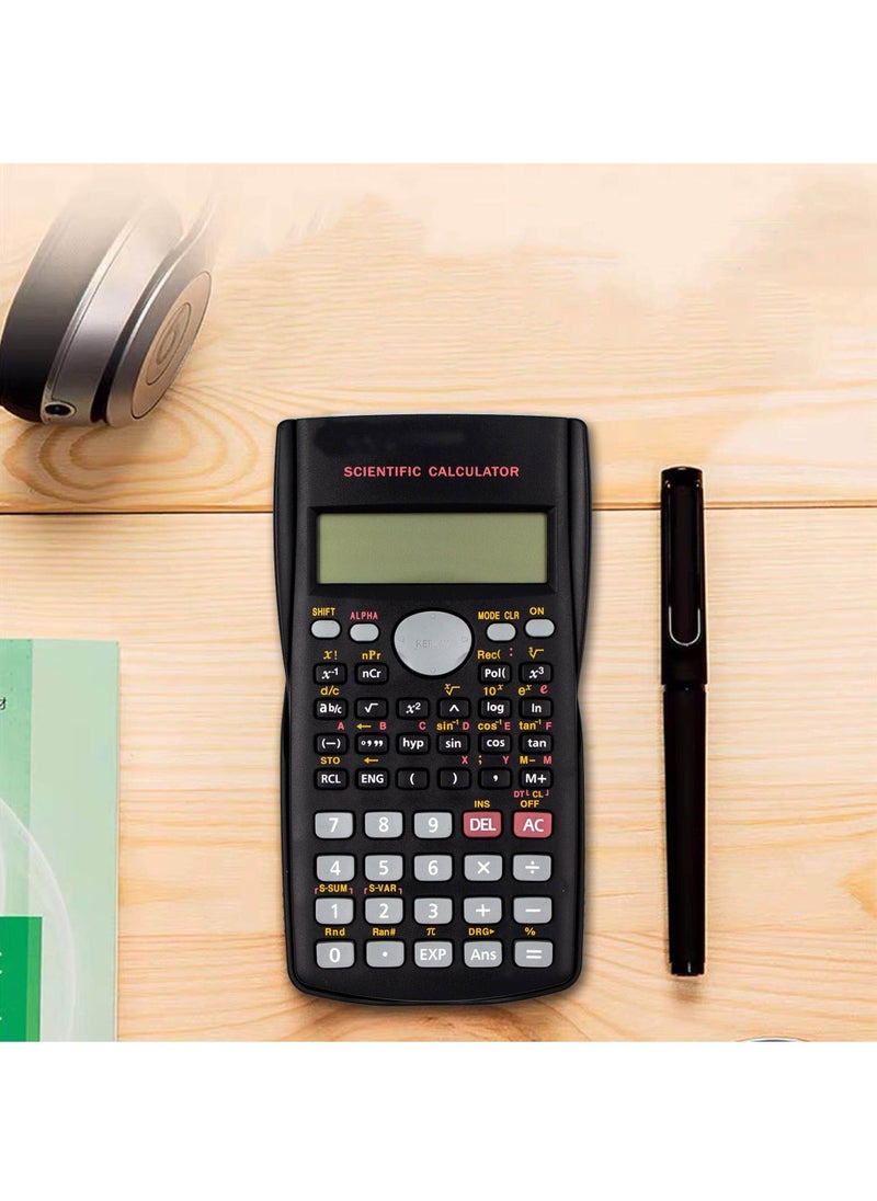 Scientific Calculator, Engineering Scientific Calculator with 240 Function, Digital LCD Scientific Calculator with 2-Line Display Suitable for Student Teachers - Image 5