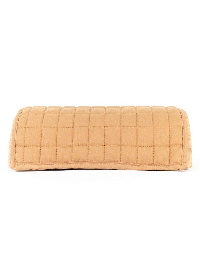 HSP Cotton Pillow Cover for Wooden Bolster Korean Pillow | 100% Cotton, Wood Pillow Cover with Elastic Band for Comfortable Massage and Exercise (Maple Color) - Image 2