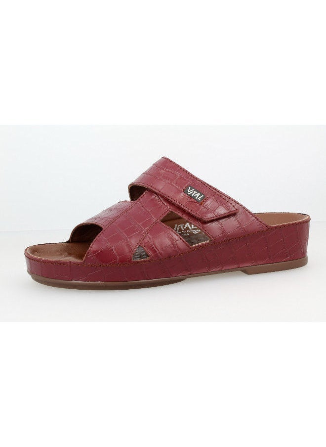 VITAL 148-1016 Vital Mens Sandals Vitallo Cocco Cara 74004B44346 Bordo  - Image 1