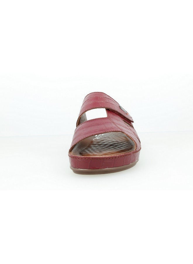 VITAL 148-1016 Vital Mens Sandals Vitallo Cocco Cara 74004B44346 Bordo  - Image 2