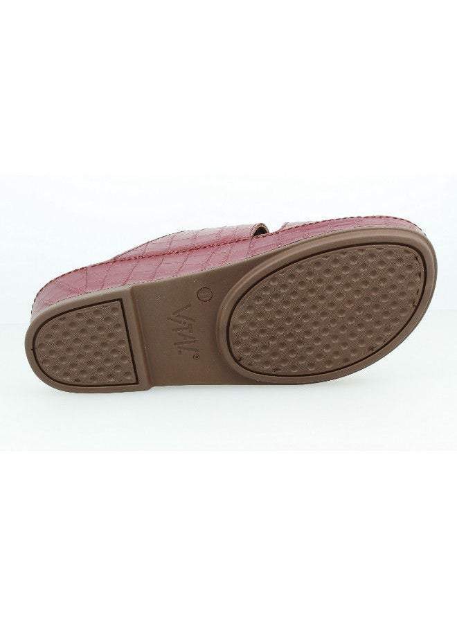 VITAL 148-1016 Vital Mens Sandals Vitallo Cocco Cara 74004B44346 Bordo  - Image 3