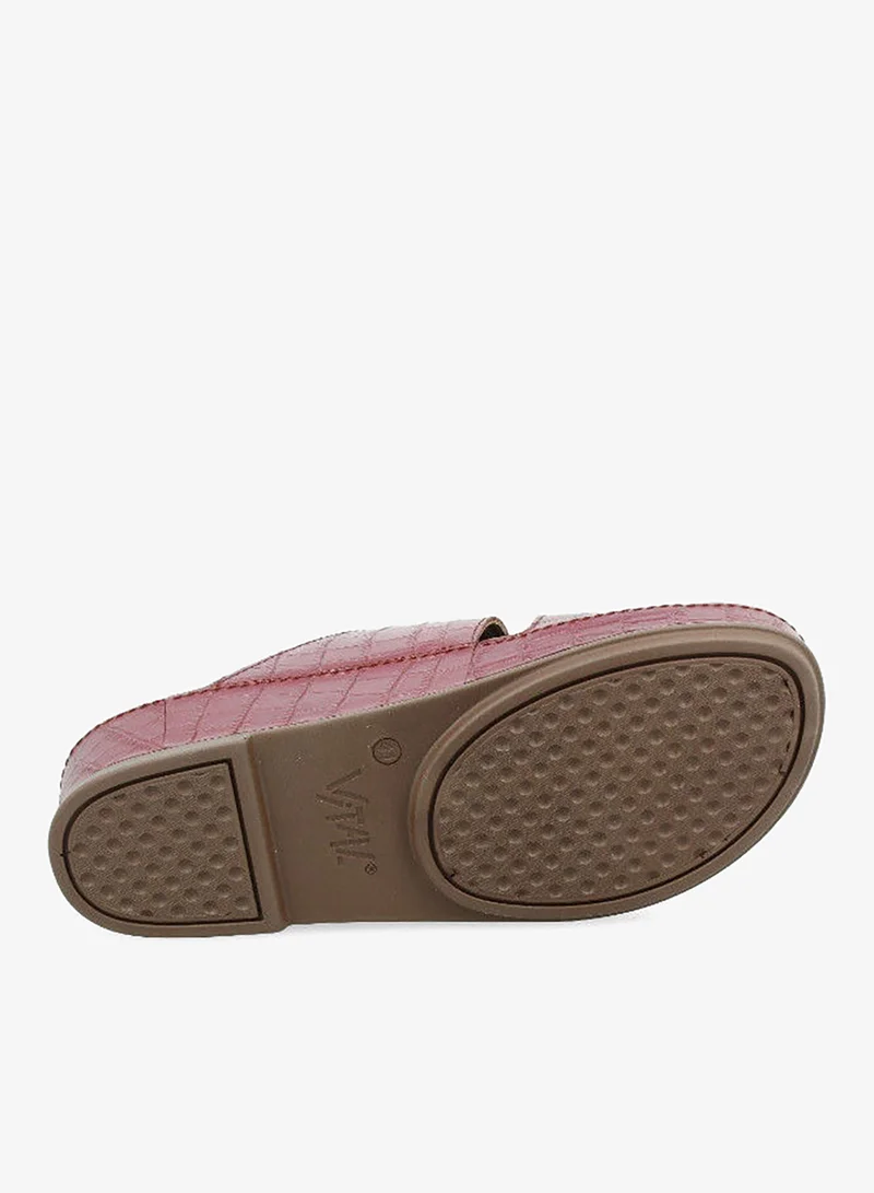 Vital Bordo 148-1016 Vital Mens Sandals Vitallo Cocco Cara 74004B44346 Bordo for Men | Best Price UAE