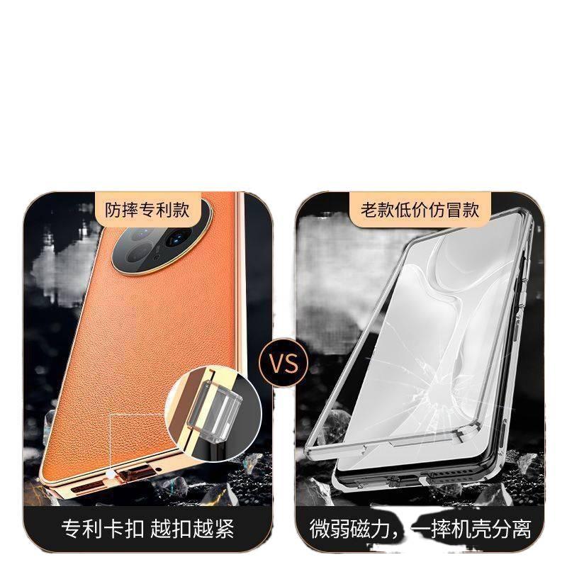 غطاء MagSafe بGlass لـ Redmi Note 14 مع مغناطيس قوي وتغطية كاملة مع مقاوم للصدمات مع حماية من السقوط باللون أسود مغناطيسي للاستخدام المتكرر للاستخدام اليومي للعائلة - Image 5