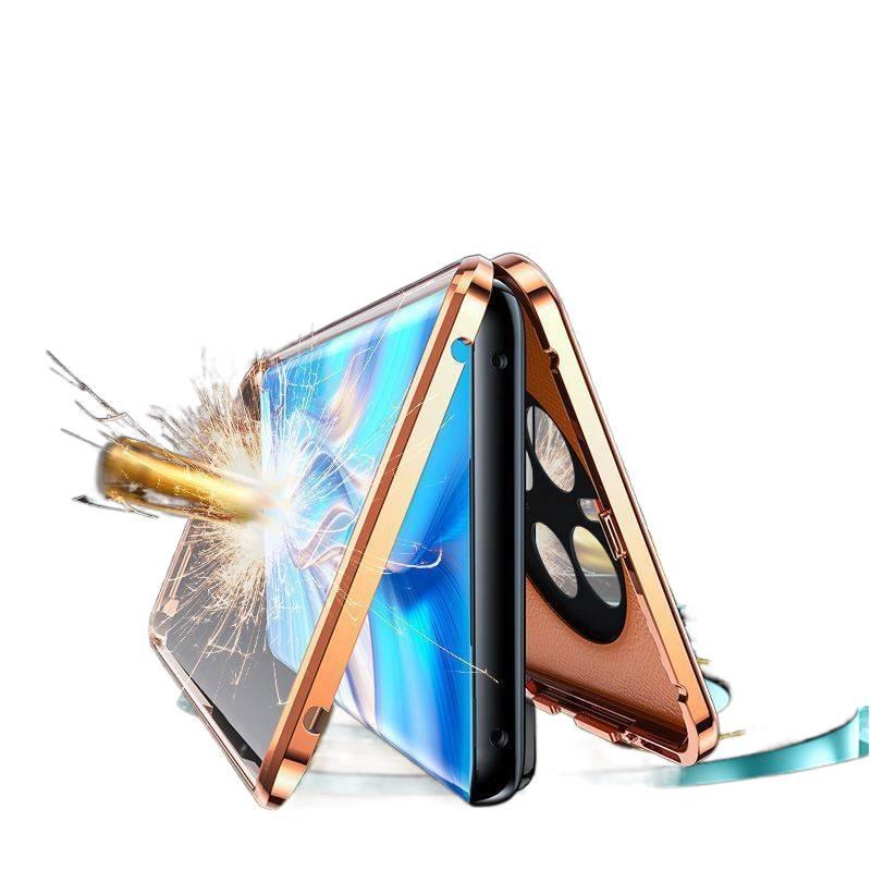 غطاء MagSafe بGlass لـ Redmi Note 14 مع مغناطيس قوي وتغطية كاملة مع مقاوم للصدمات مع حماية من السقوط باللون أسود مغناطيسي للاستخدام المتكرر للاستخدام اليومي للعائلة - Image 4