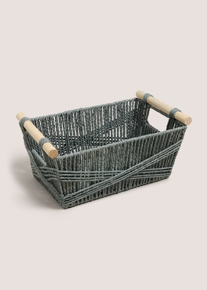 ماتلان Grey Highland Cow Basket