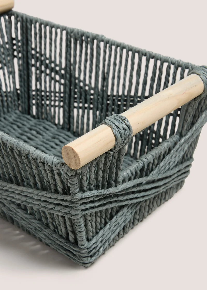 ماتلان Grey Highland Cow Basket