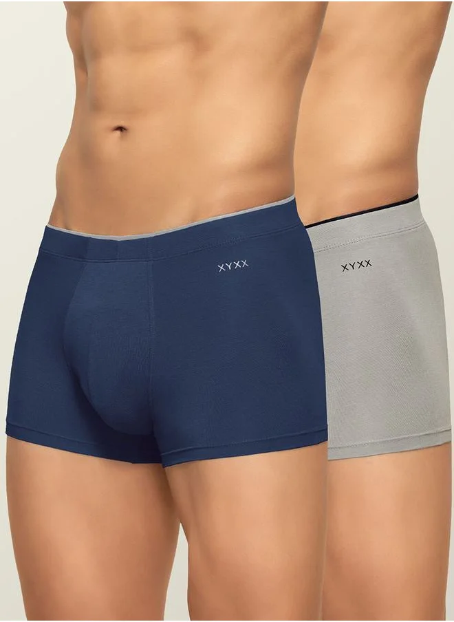 XYXX Pack of 2 - Micro Modal Trunks by Styli