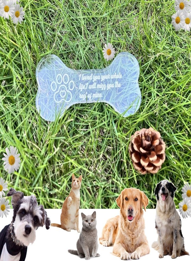 MoDinity Dog Sympathy Gift Crystal Bone Shape Decor, Pet Memorial Gifts Loss of Dog Ornament for Puppy Keepsake - Image 4