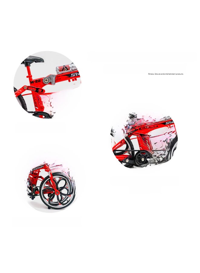 Creative 1:8 Alloy Simulation Bicycle Model Ornaments Mini Bicycle Racing Toy Model Collection-Color:Home Sky Blue - Image 4