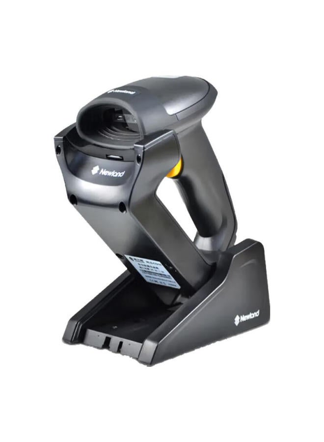 Newland Hr32-bt With Base, Wireless Barcode Scanner Gun For Qr Code Scanning, Express Delivery Inquiry, Supermarket And Mall Cashier Payment, Warehouse Logistics Scanning