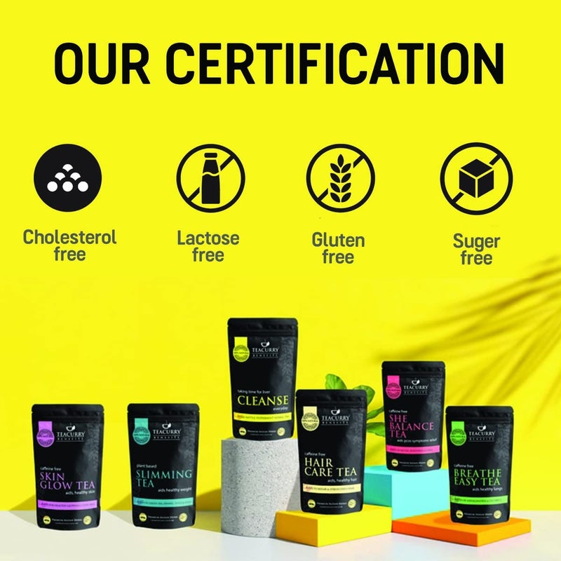 TEACURRY Nettle Tea Bags-10 Assam Tea Bags|Helps With Blood Sugar, Blood Purify, And Kidney Detox|Stinging Nettle|100% Natural|Nettle Tea Leaf Organic,50 Grams - Image 4