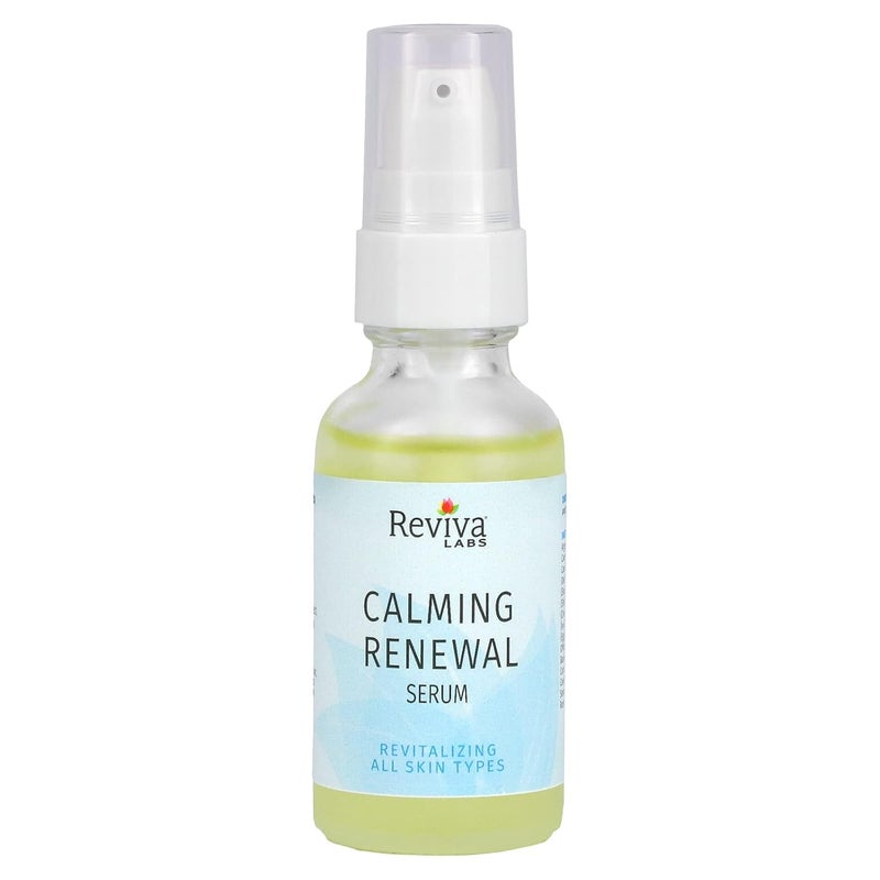 Reviva Labs Calming Renewal Serum  Nourish  Hydrate Skin 1 Fluid Ounces