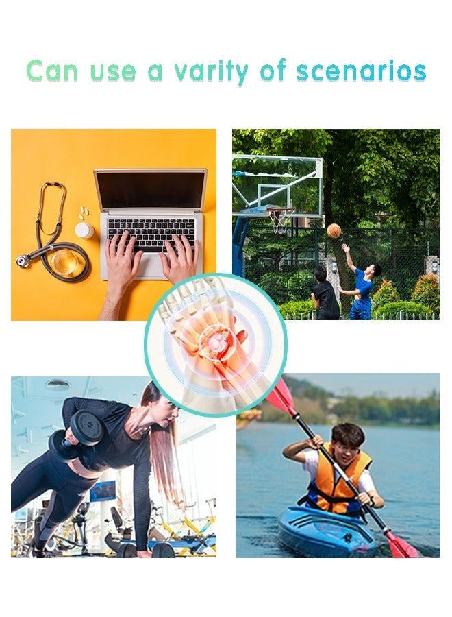 Runyang Hand Wraps for Men & Women – Adjustable and Comfortable Wrist Support Wraps for Boxing, Kickboxing, MMA, Muay Thai & Fitness – Black - Image 5