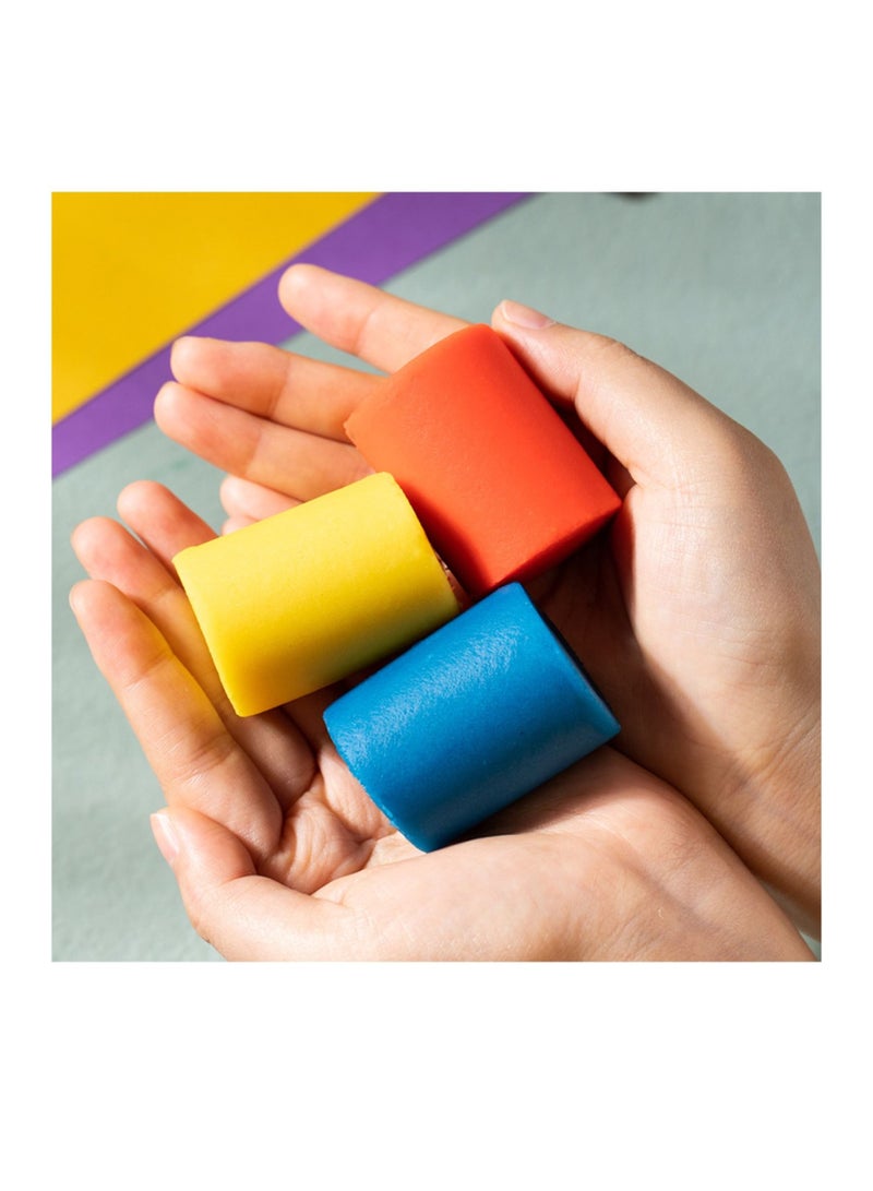 Deli طين تشكيل متعدد الألوان 6 قطع - Image 2