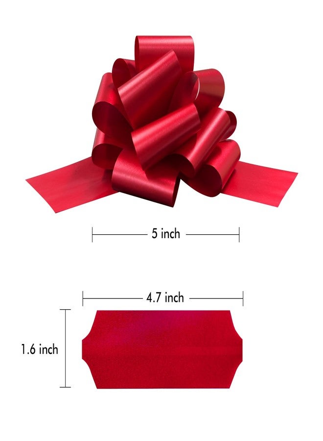 SIMISI RIBBON 24 Pcs Christmas Bows for Gift Wrapping Pull Bows and for Presents, Gift Baskets - Image 2