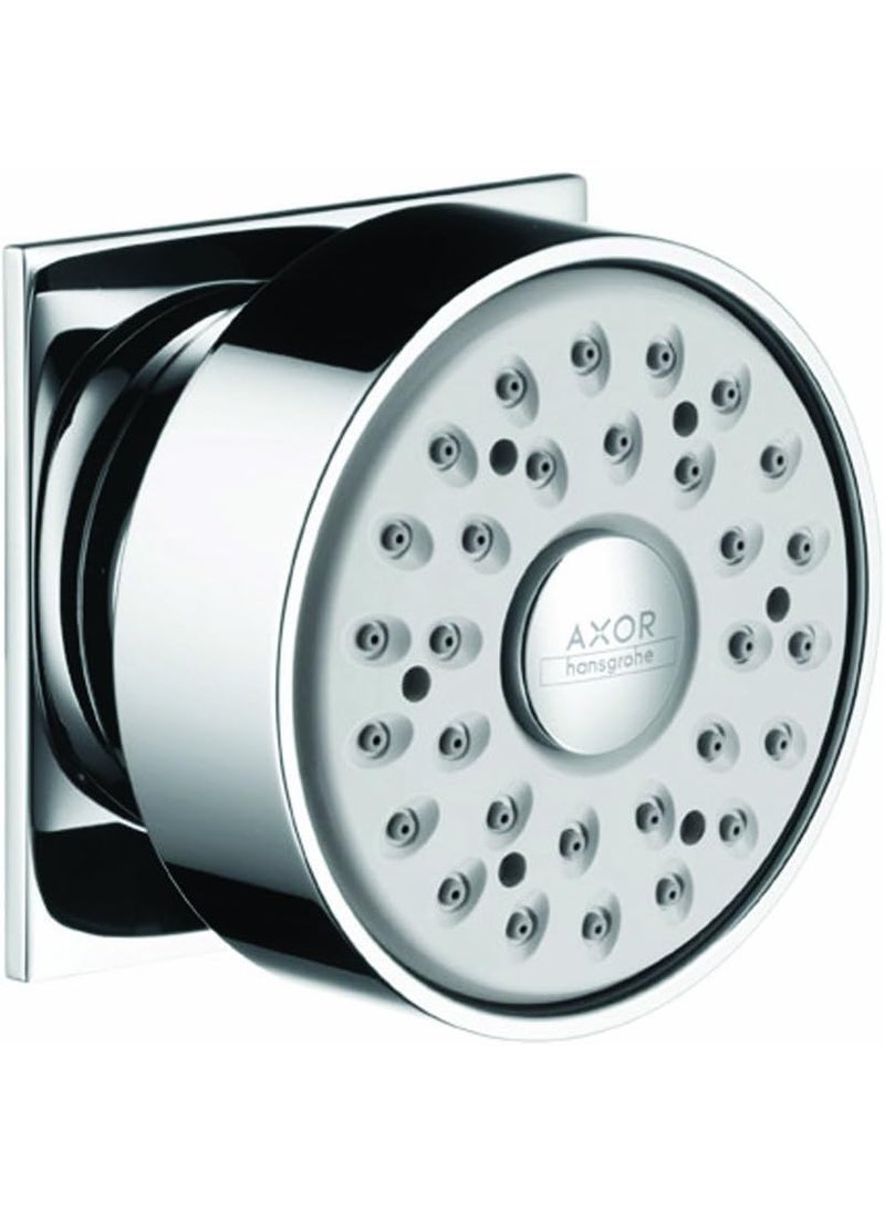 AXOR AXOR Bodyspray Square Upgrade 3inch Modern Bodyspray in Chrome 28469001  - Image 1