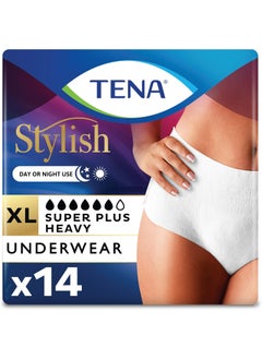 Tena TENA Super Plus Incontinence Underwear for Women, Heavy Absorbency, X-Large, 1 Pack-14 count 