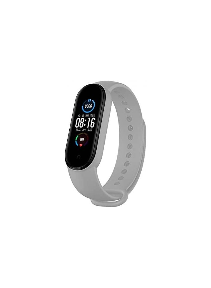 Strap Silicone Band For Xiaomi Mi Band 7/6 / 5 Breathable Strap Replacement For M5 M6 M7 Bracelet For Xiaomi MiBand 7 6 5 Smart Watch - Image 1