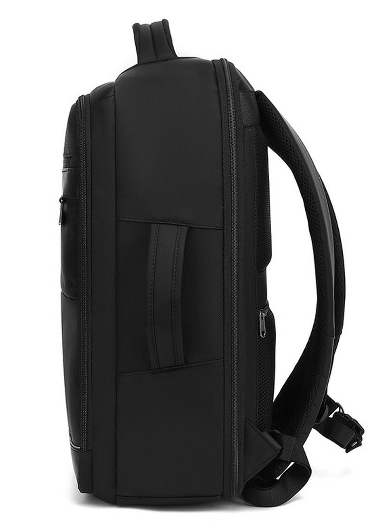 كول بيل رجل كبير قدرة خارجيّ حقيبة ظهر وقت فراغ مفكّرة حقيبة أسود - Image 2