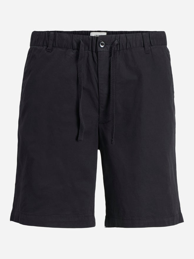 برودكت شورت سادة بقصة منتظمة مع رباط - Image 1