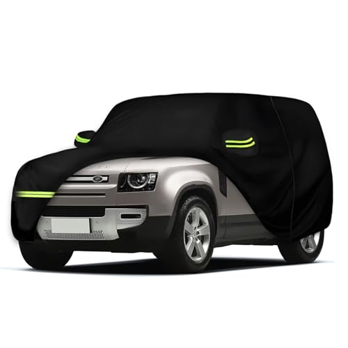 ATBKJ Waterproof Car Covers for 2020-2024 Land Rover Defender 90 2-Door (Black) Custom Heavy Duty Waterproof All Weather Protection Outdoor - Image 1