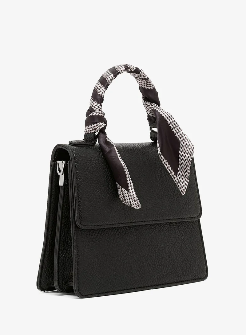 ELLA top handle strcutured satchel with strap