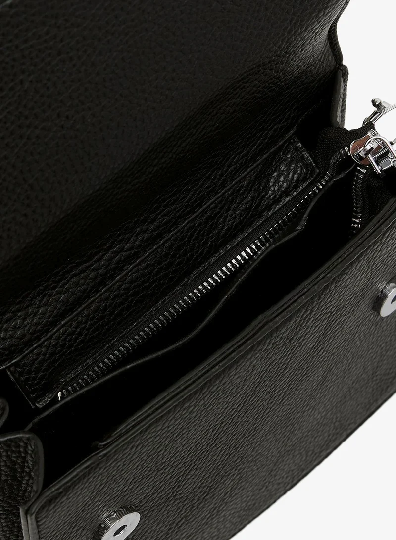 ELLA top handle strcutured satchel with strap