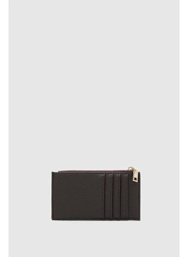 Shule Bags  Linn Textured Women's Cardholder in Dark Coffee. for Women | Best Price UAE