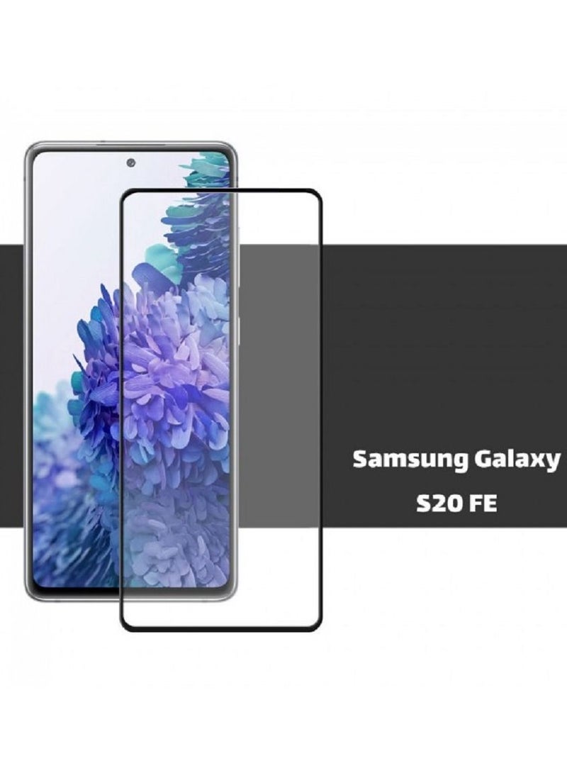 CATANES حزمة 2 لواقي شاشة سامسونج جالاكسي S20 FE زجاج مقسى شفاف تغطية كاملة 9H - Image 3