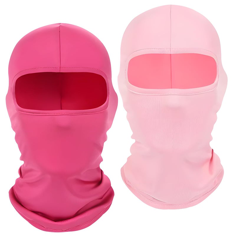 xipixiao 2Pack Full Face Cover Ski Mask Balaclava Shiesty Unisex Summer Cooling Hood Cap Neck Gaiter Windproof UV Protector Lightweight for Outdoor Sports Motorcycle Snowboard Travelling - Image 1