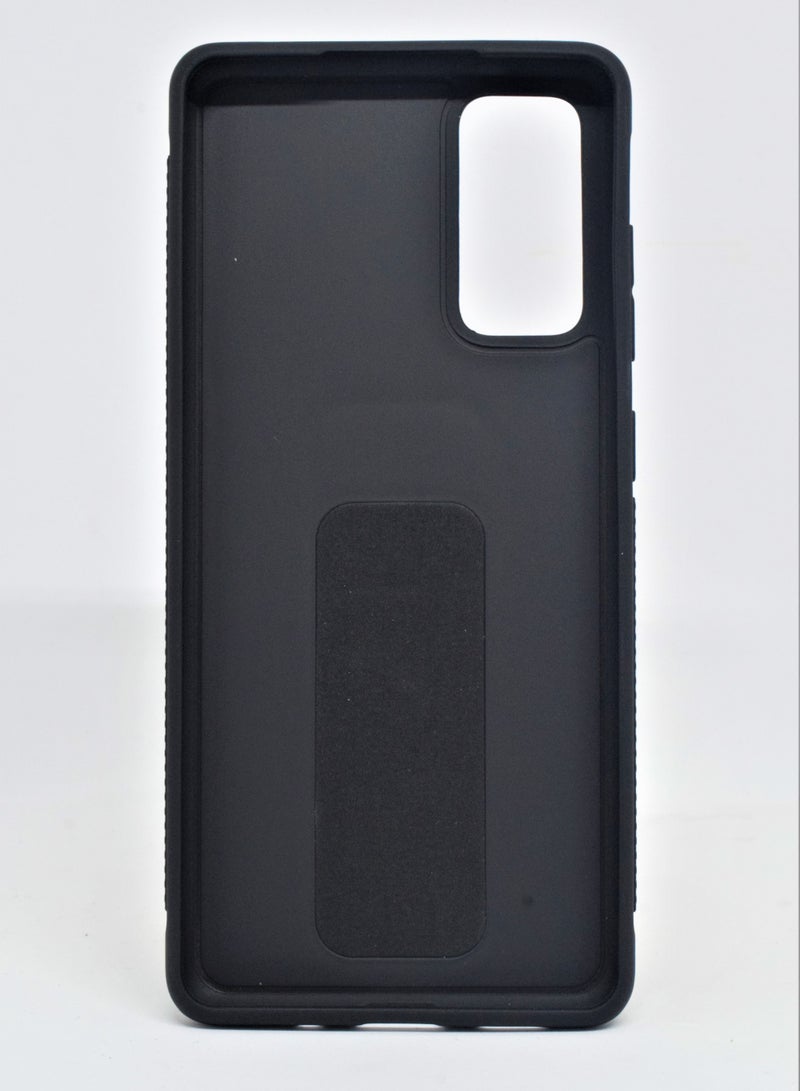 BORTONY Protective Case Cover With Finger Grip Stand For Samsung S20 FE - Image 2