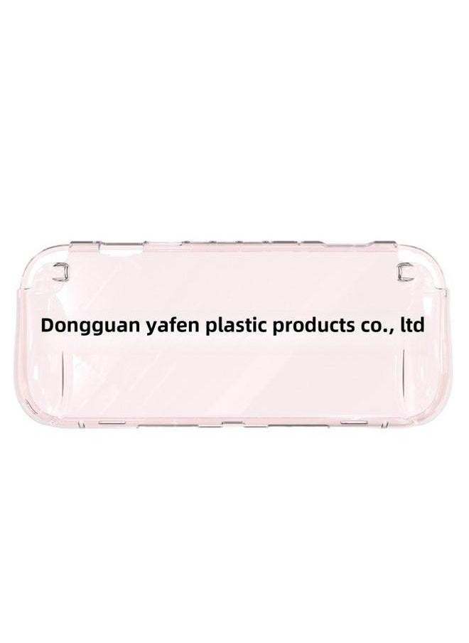 Generic Nintendo Switch2 Protective Case Transparent One-piece All-inclusive For Game Machine-Model:Transparent Powder-switch2 Cover  - Image 1
