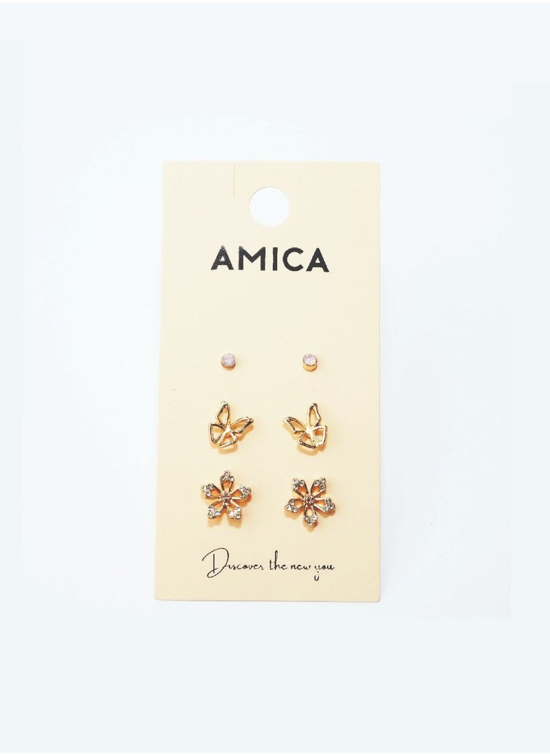 AMICA Assorted Set of 3 Earrings  - Image 3