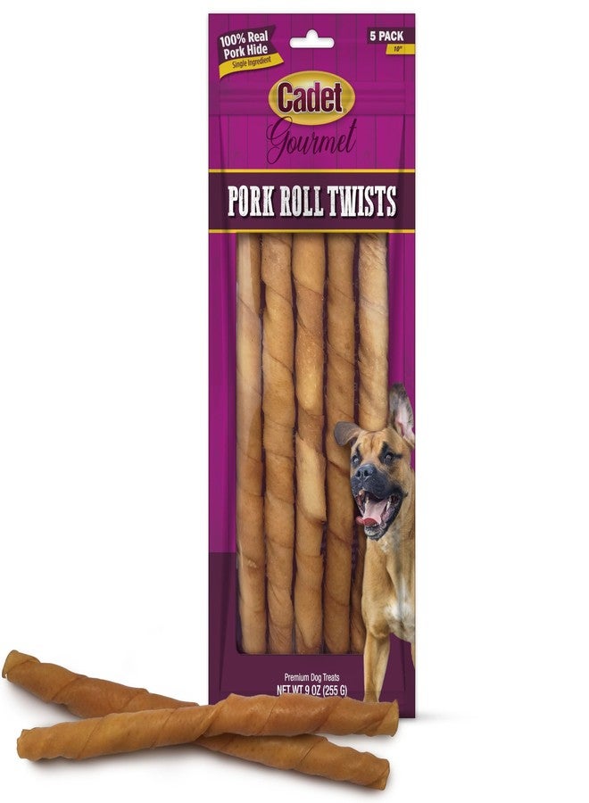 Cadet Gourmet Pork Hide Rolls 10 in. (5 count) - Image 1