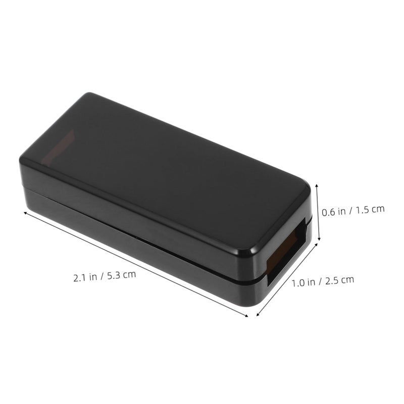 غلاف واقي قشرة كشف الطاقة USB الأسود لأدوات اختبار الجهد - Image 3