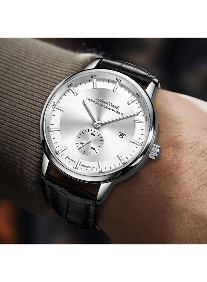 Romitime Men's Mechanical-style Watch, Fashionable And Elegant Wrisch, Fully Automatic, Waterproof, Suitable For Teenagers, Birthday Gift - Image 2