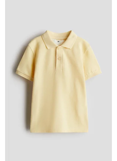 H&M Cotton piqué polo shirt