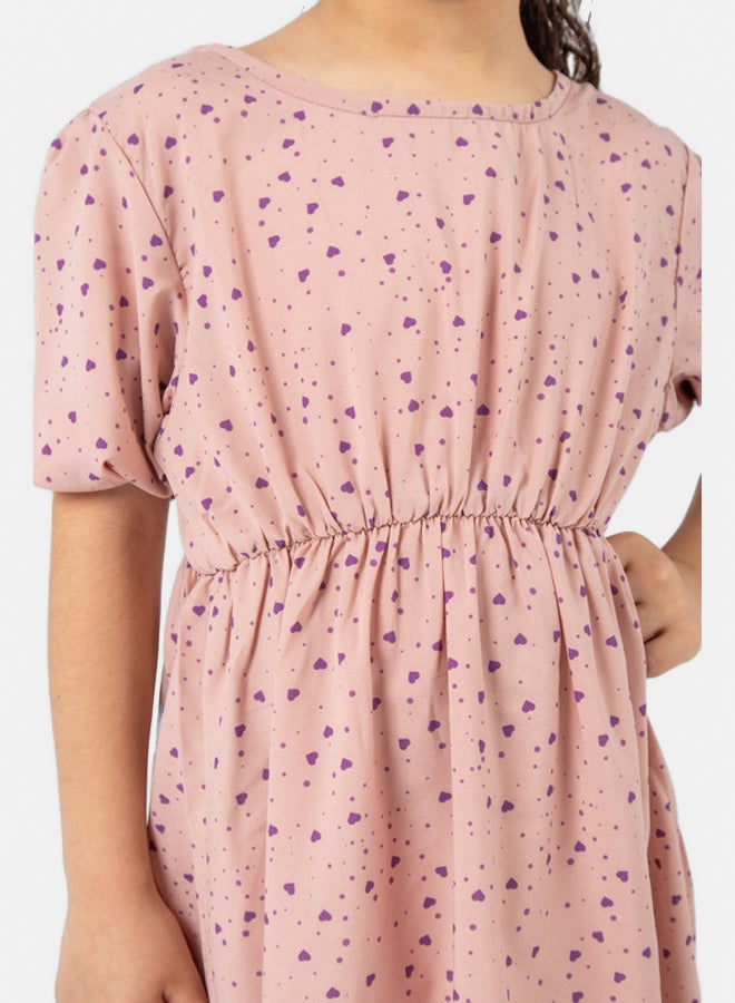 ناناز فستان ناز فتاة مطبوع - Image 3