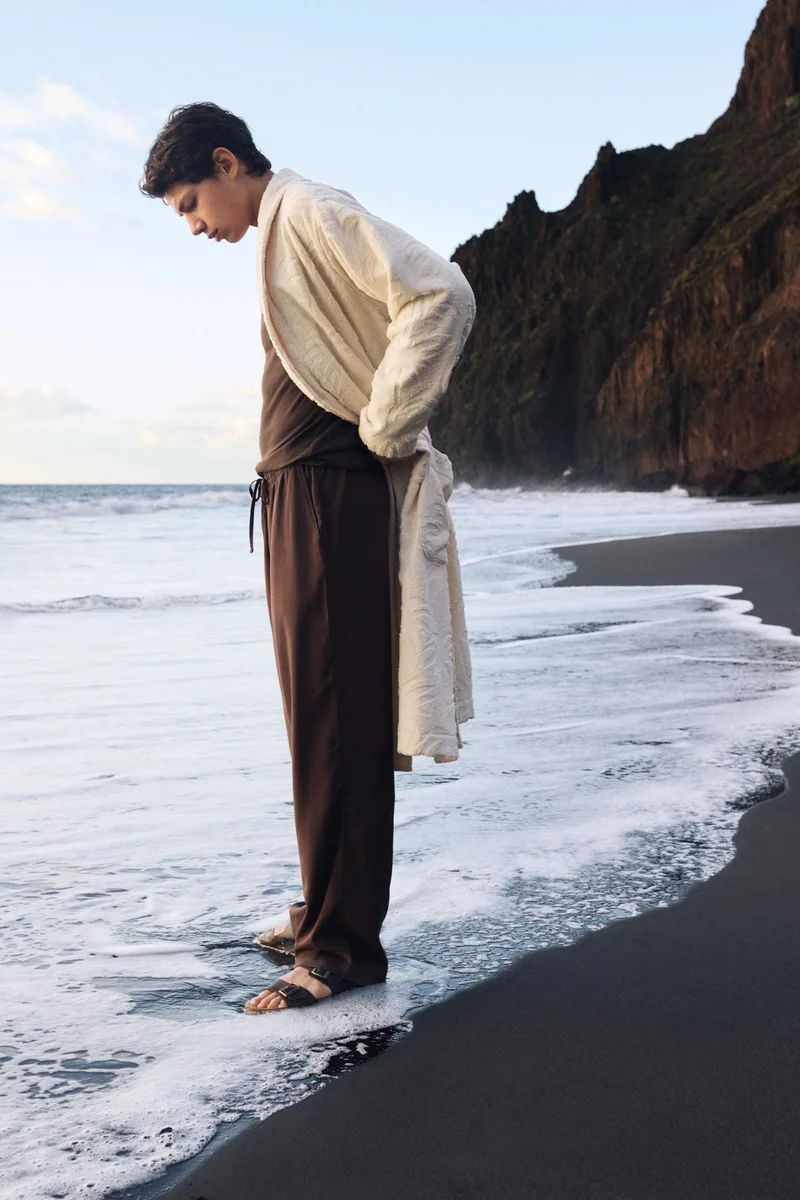 H&M Terry dressing gown